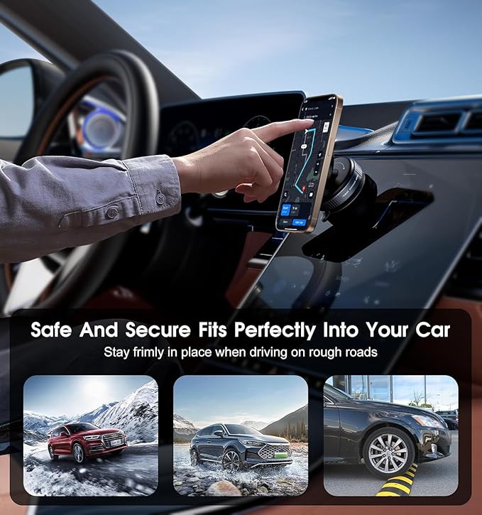 NOUVEAU SUPPORT DE TELEPHONE K009 ,MAGNETIQUE ,SUPER PUISSANT,ROTATIF 360°